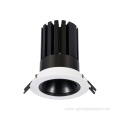 COB led recessed spotlight with honeycomb